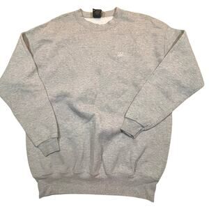 Vintage USA Olympics Sweatshirt XLT Gray Embroidered Rings Crewneck